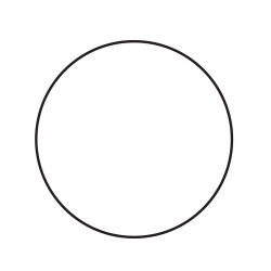 Zanzariera con forma a cerchio