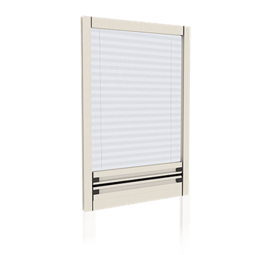 Zanzariera Plissettata Verticale con Oscurante