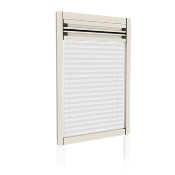 Zanzariera Plissettata Verticale con Oscurante